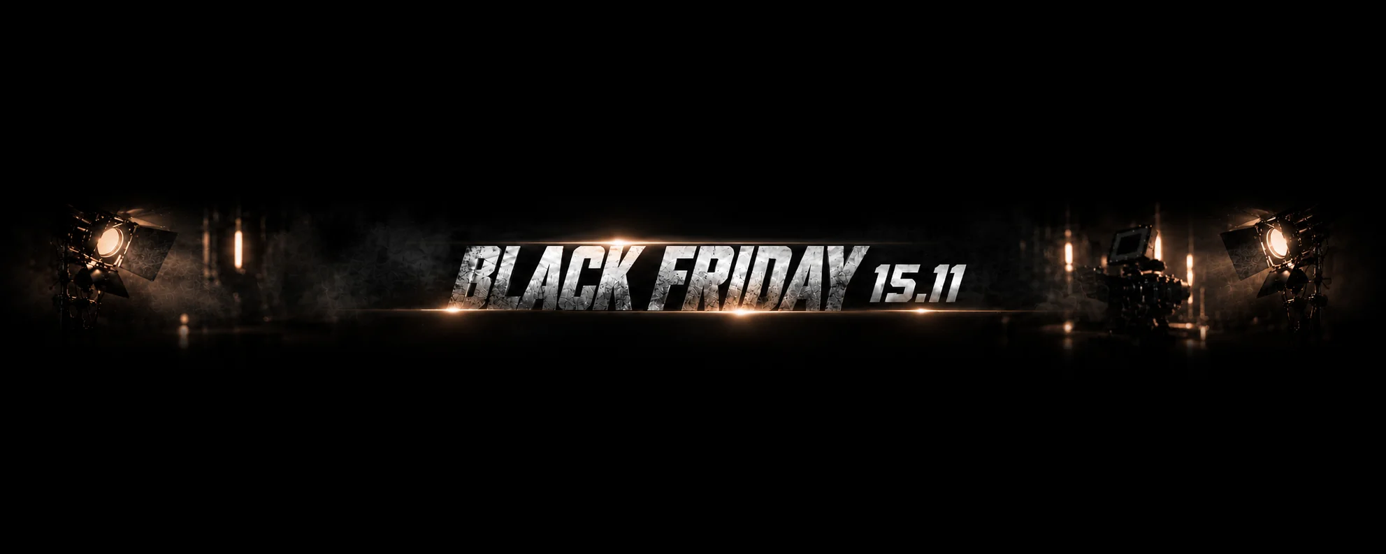 Black Friday Cine School. Lançamento em 15 de novembro.
